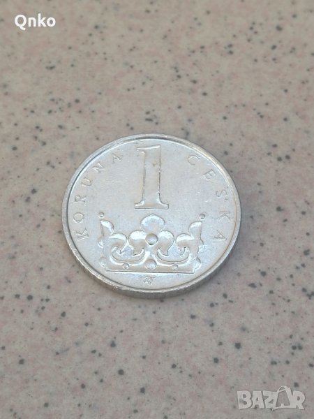Чехия, 1 крона 2009 b', Чехословакия, Словакия, Czechoslovakia, Czech, Slovakia, Tschechien, снимка 1