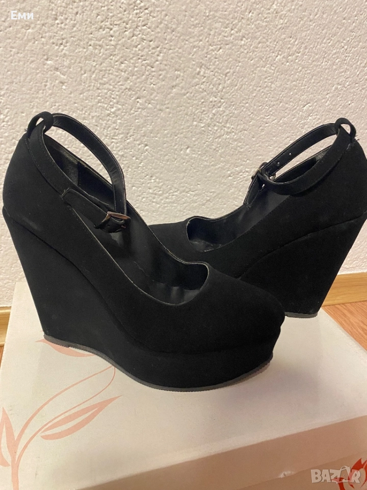 Дамски обувки на платформа, снимка 1