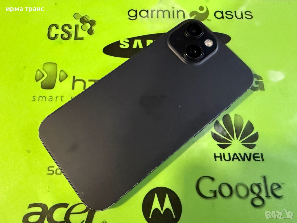 iPhone 15 256gb фабрично отключен.Гаранция, снимка 1