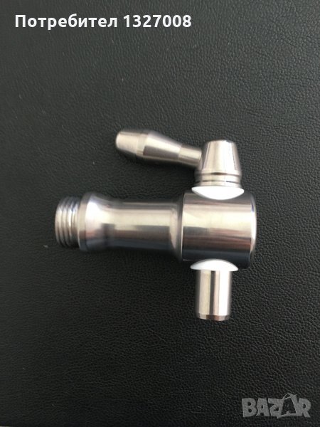 Неръждаемо кранче ф30 с външна резба G 1/2", снимка 1