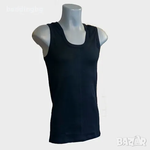 Мъжки потник 100% памук – Ситен рипс, Размери M-3XL, снимка 1