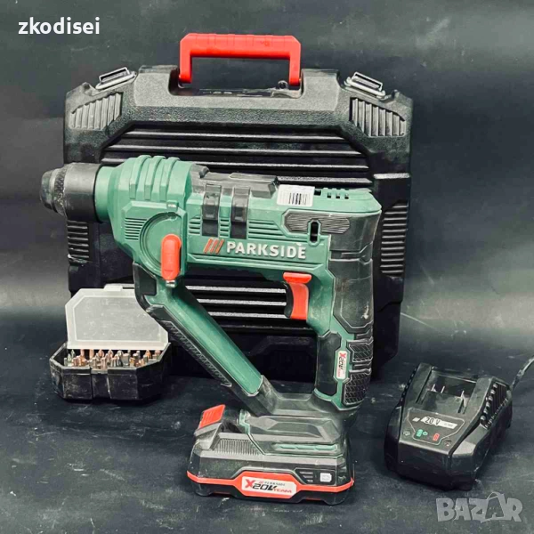 Акумулаторен перфоратор PARKSIDE PABH 20-Li B2, снимка 1