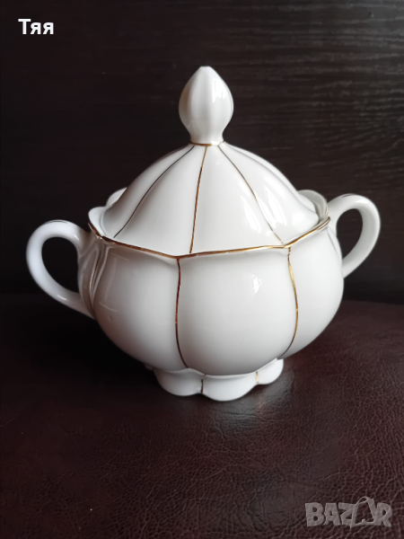 Порцеланова захарница, снимка 1