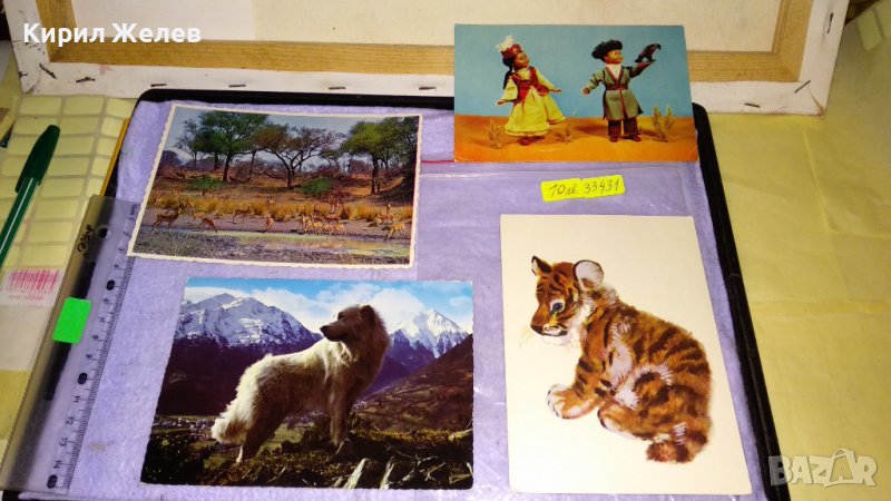 ЛОТ 4 СТАРИ ПОЩЕНСКИ КАРТИЧКИ ФРАНЦИЯ ПИРЕНЕИ СССР АФРИКА ПРИРОДА КУКЛИ 33431, снимка 1