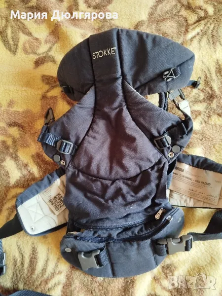 Ергономична раница за носене на бебе Stokke 2 в 1, снимка 1