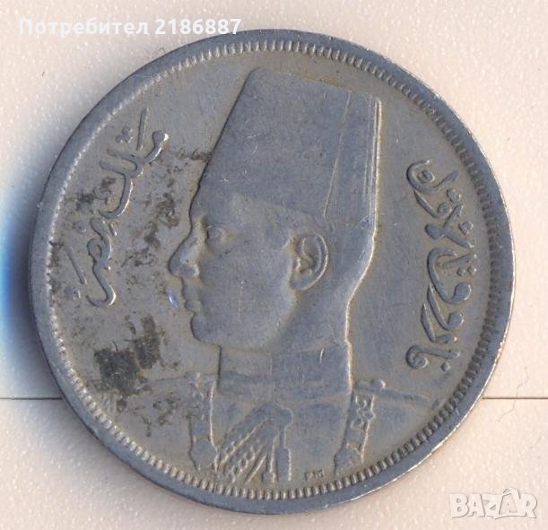 	Египет 10 милима 1938 година крал Фарук, снимка 1