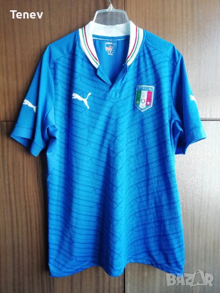 Italy Puma оригинална тениска фланелка Италия размер L, снимка 1