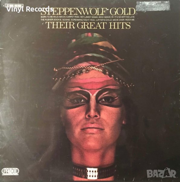 Грамофонна плоча Steppenwolf ‎– Gold (Their Great Hits), снимка 1