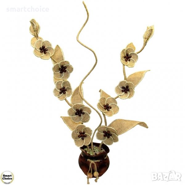 Сувенир - Ръчно изработено цвете Петуния 48 см. Модел DM-9062, снимка 1