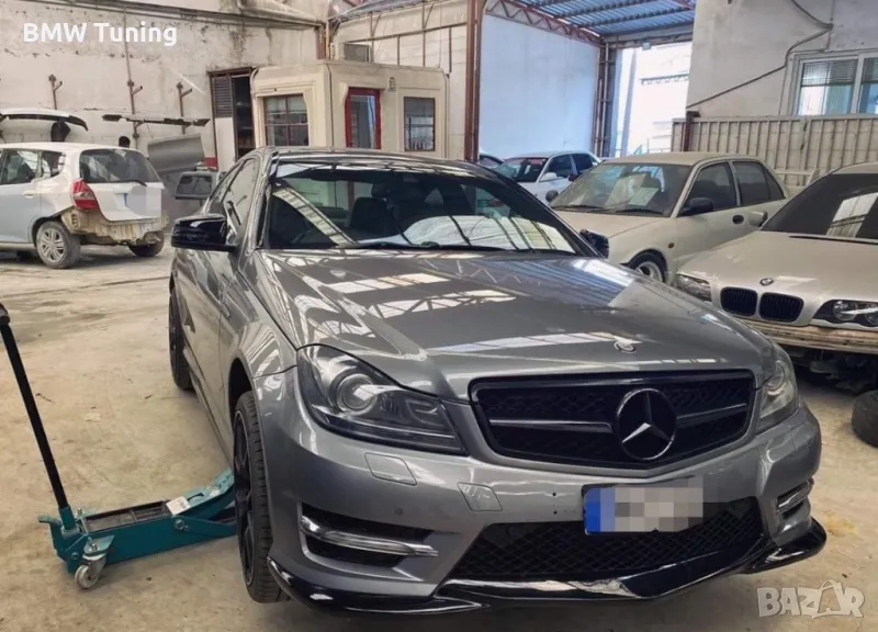 Преден лип за w204 amg фейс, снимка 1