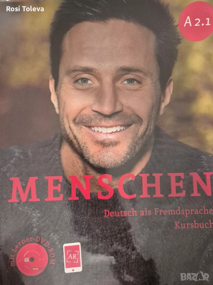 Учебник и Учебна тетрадка Menschen A2.1 Kursbuch, снимка 1
