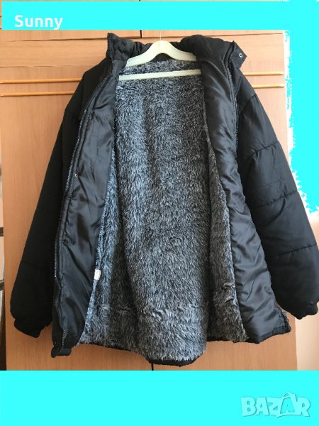 РАЗПРОДАЖБА! Ватирано Мъжко Яке с качулка Топло зимно яке, снимка 1