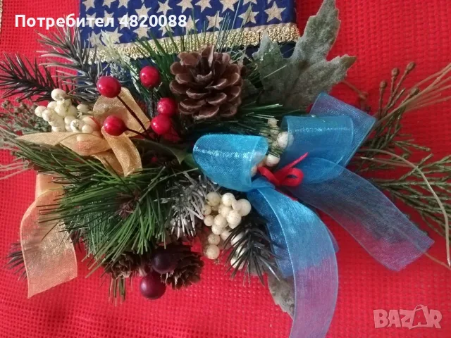 Коледно пано РЪЧНА изработка, снимка 4 - Пана - 56424742