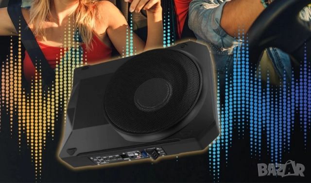 1200W(peak) 10" активен субуфер за под седалката, снимка 14 - Аксесоари и консумативи - 52822534