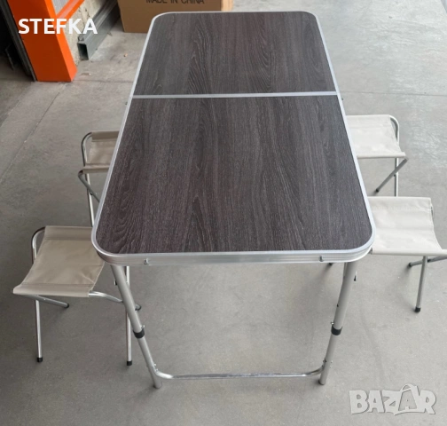 Маса с 4 стола , снимка 8 - Къмпинг мебели - 54130275