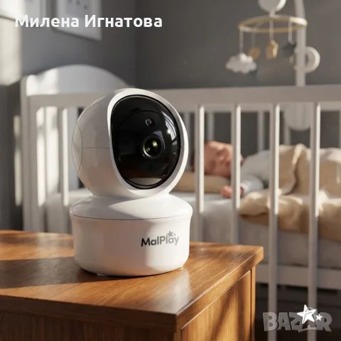 Електронен бебефон NannyEye Vision 5,0 инча, снимка 10 - Бебефони - 55929017