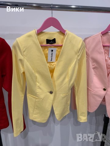 Дамско сако в три разцветки, снимка 6 - Сака - 42235269