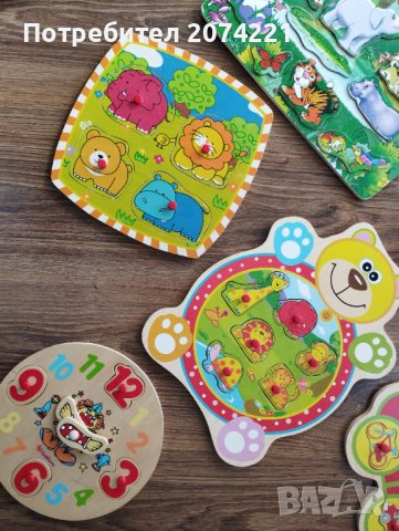 Дървени пъзели- Eichorn, Goki, снимка 4 - Игри и пъзели - 38504618