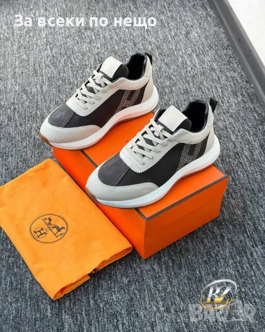 Hermes Мъжки Маратонки👟Мъжки Спортни Обувки Хермес - Различни Цветове Код SEM-661, снимка 6 - Маратонки - 55933671