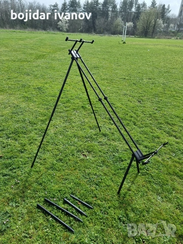 Шаранджийска стойка Delphin RPX-4 + 2 комплекта крака, снимка 13 - Такъми - 54010041