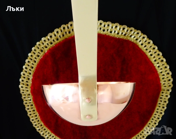 Голям меден черпак чиста червена мед. , снимка 4 - Антикварни и старинни предмети - 51773032