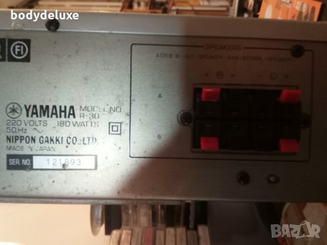Yamaha R-30 ресийвър, снимка 5 - Ресийвъри, усилватели, смесителни пултове - 29279802