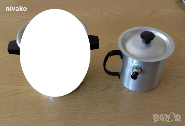 Продавам алуминиева млековарка, 1л, малко ползвана, много запазена, без забележки., снимка 3 - Съдове за готвене - 50143296