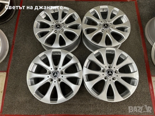 Джанти 17 Цола Mercedes E Klass W211 W212 W213 C Klass W205 W 206 CLA Original, снимка 5 - Гуми и джанти - 54233836
