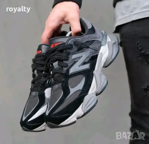 Маратонки New Balance 9060 Black/Castlerock с Кутия Ню Баланс Унисекс Модел