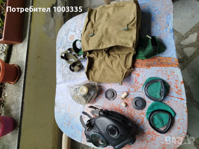 Противогаз, снимка 5 - Антикварни и старинни предмети - 50445138