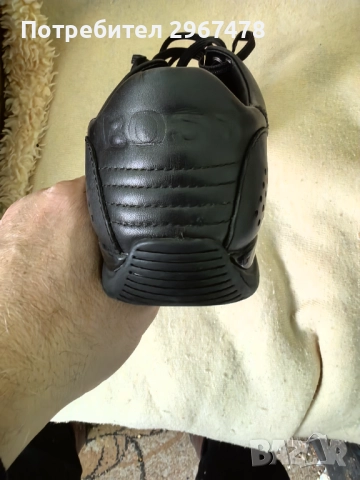 Маратонки "BOSS" кожени 