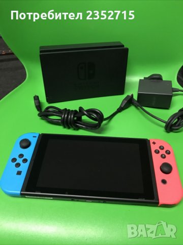 конзола Nintendo Switch като нова нинтендо супер марио зелда покемон, снимка 1 - Nintendo конзоли - 26004207