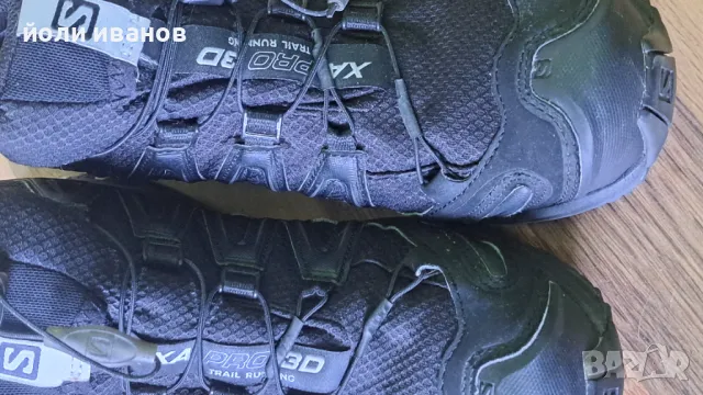 Salomon-gore tex-трекинг обувки-39 1/3 номер, снимка 4 - Маратонки - 50305176