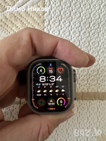 Apple Watch Ultra 1 Ocean Band, снимка 5 - Смарт часовници - 56513297
