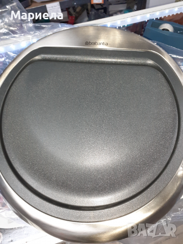 Оригинален резервен капак на Brabantia за кошче за докосване 50 литра, брилянтна стомана, снимка 5 - Други - 36467458