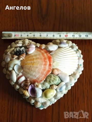 Кутийка за "нещица" с екзотични раковини, снимка 2 - Колекции - 30110564