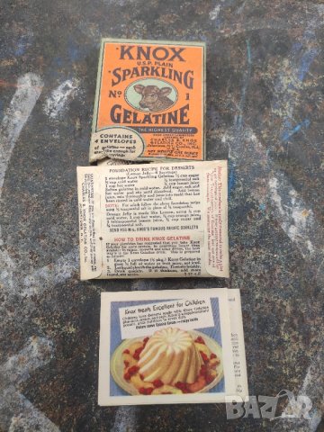 винтидж кулинария :knox u.s.p plain sparkling, снимка 2 - Други ценни предмети - 42228422
