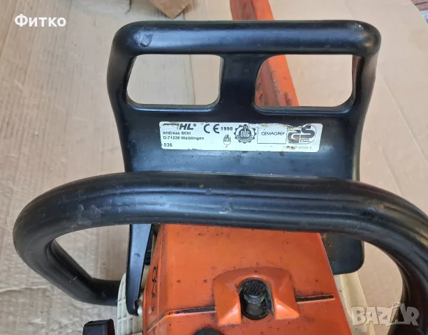 Моторна резачка STIHL 036 / Щил 036, снимка 11 - Моторни триони/резачки - 56443528