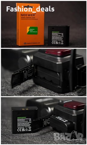 Нова Надеждна Li-ion Батерия за фото светкавица NEEWER NW665 650 Заряда Енергия, снимка 9 - Чанти, стативи, аксесоари - 42888586