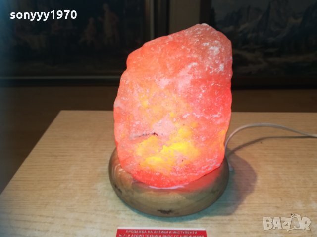 немска лампа с кристал 1702211425, снимка 2 - Колекции - 31850599