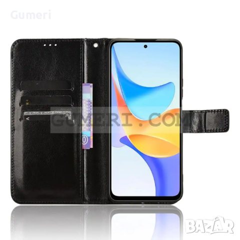 Тефтер "Wallet" за Huawei Honor X7b, снимка 5 - Калъфи, кейсове - 44922216