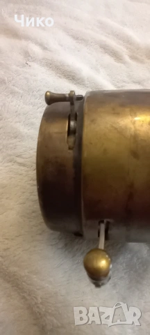 Стар бронзов корабен уред таймер, снимка 10 - Антикварни и старинни предмети - 53061654