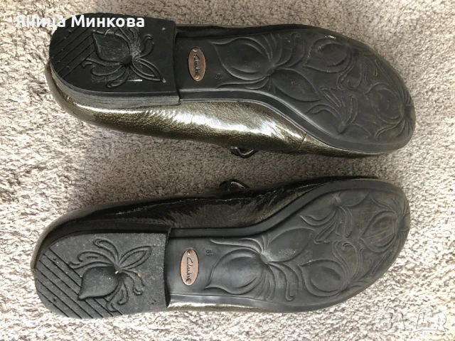 Дамски обувки Clarks, естествена кожа, снимка 6 - Дамски ежедневни обувки - 51219674