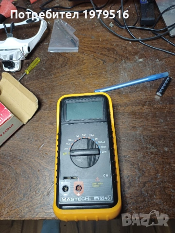 Продавам цифров уред за измерване на капацитет и индуктивност