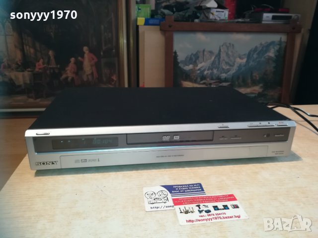 sony rdr-gx210 dvd recorder 0601211056, снимка 5 - Плейъри, домашно кино, прожектори - 31325221