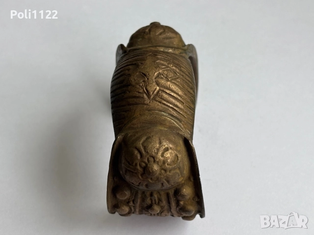 Възрожденска гривна рогатка, снимка 2 - Антикварни и старинни предмети - 51745078