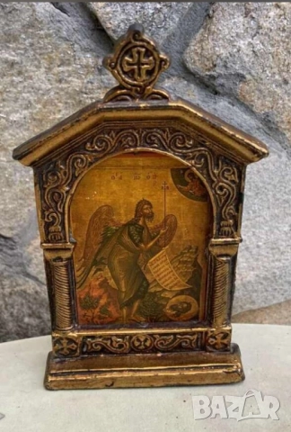 малка икона иконостас  на Свети Йоан Кръстител (известен и като Свети Йоан Предтеча).