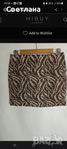 Къса пола Zara,L размер 