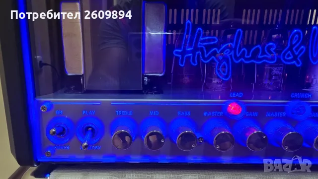 Hughes and Kettner Tubemeister 36 лампов усилвател за китара с лека неизправност, снимка 4 - Други - 55836106