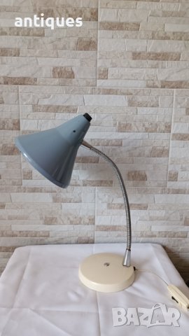 Стара индустриална лампа за бюро - настолна №42 - Антика, снимка 5 - Антикварни и старинни предмети - 42125565
